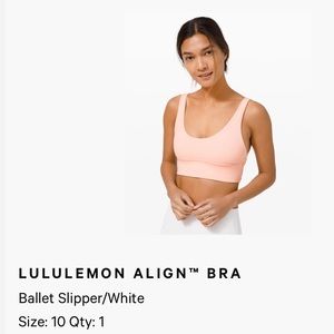 Lululemon Align Bra (size 10)